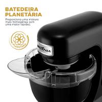 Batedeira Planetária Britânia 500W 12 Velocidades BBPE01