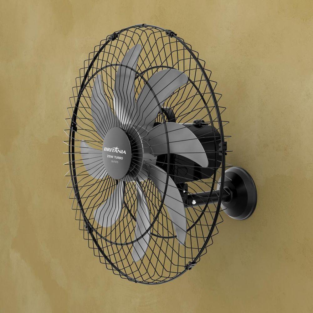 Ventilador de Parede Britânia 60cm 8 Pás Turbo BVT675 - 8