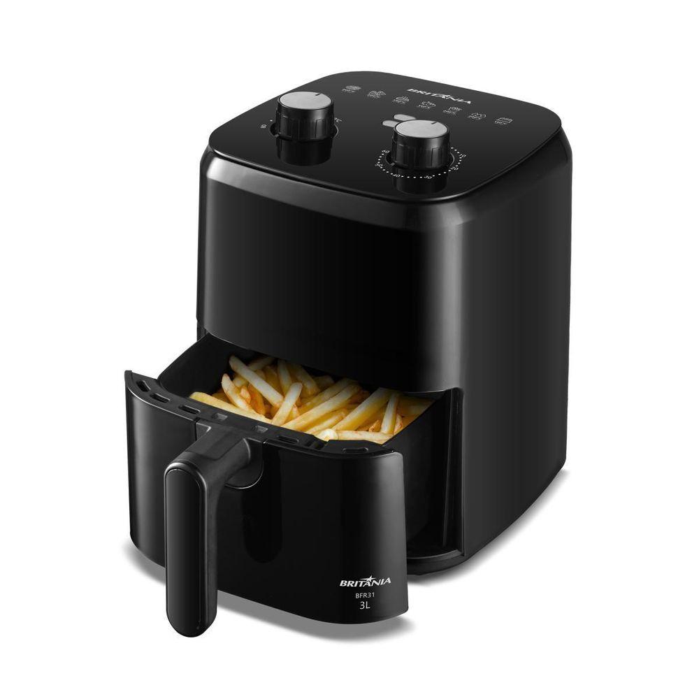 Air Fryer Britânia 3L Revestimento Antiaderente 1300W BFR31 - 5