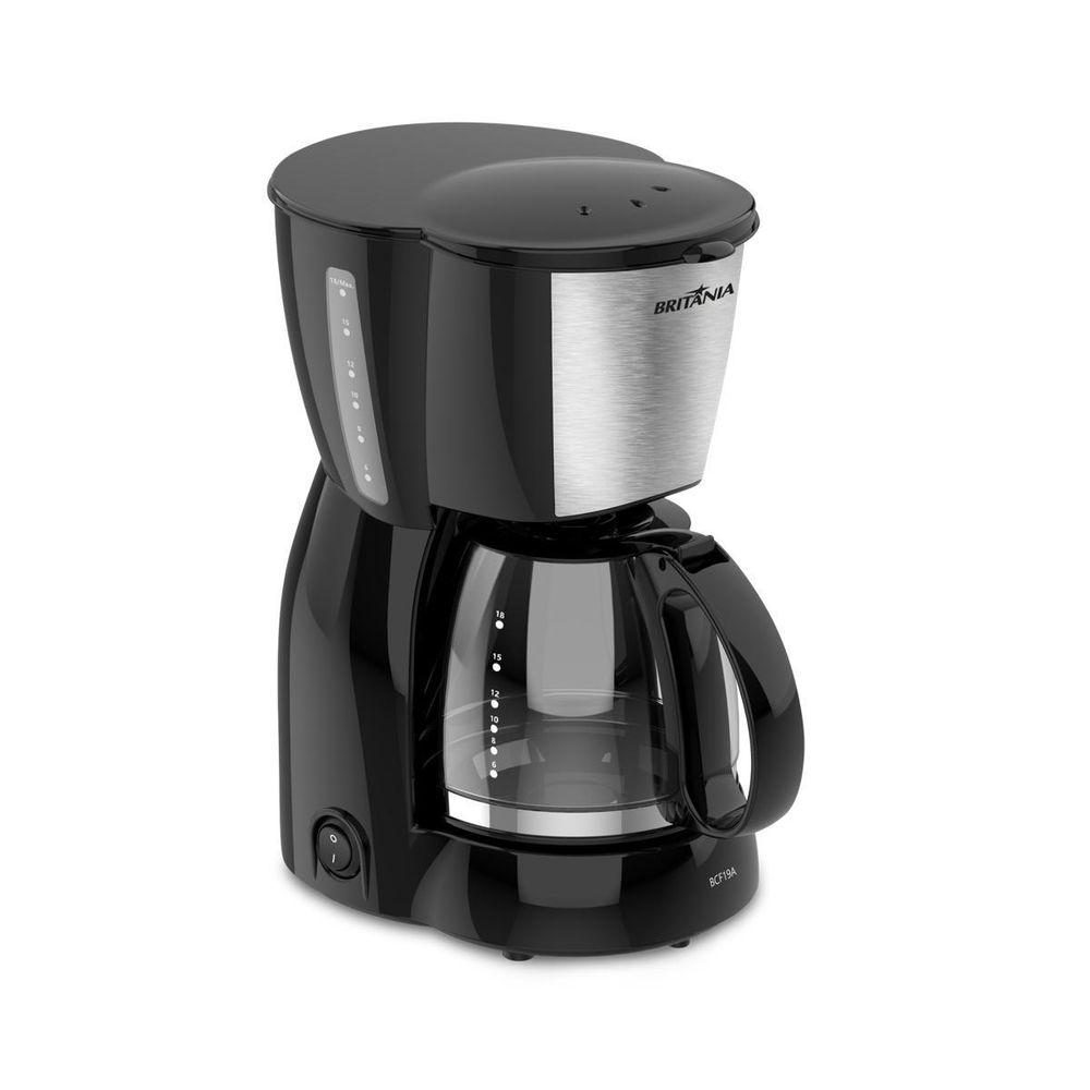 Cafeteira Britânia 18 Cafezinhos BCF19A Jarra de Vidro 550W - 3