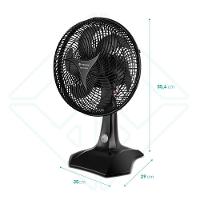 Ventilador de Mesa Prime Air Maxx Force 6 pás 60W AVTE300 - 6