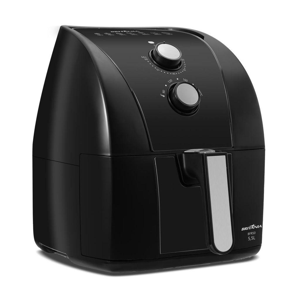 Air Fryer Britânia 5,5L Antiaderente Redstone 1500W BFR50 - 6