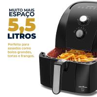 Air Fryer Britânia 5,5L Antiaderente Redstone 1500W BFR50 - 3