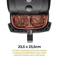 Air Fryer Britânia 5,5L Antiaderente Redstone 1500W BFR50