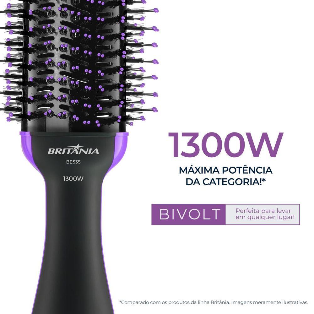 Escova Secadora Britânia 4 em 1 1300W Bivolt BES35 - 2
