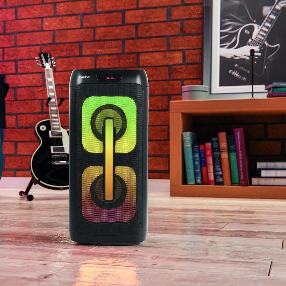 Caixa de Som Britânia BCX4601 Flash Lights Bluetooth V5.3 350W - 6