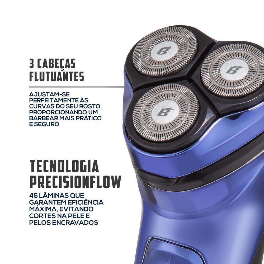 Barbeador Elétrico Britânia À Prova d’Água Bivolt BBA07 - 4