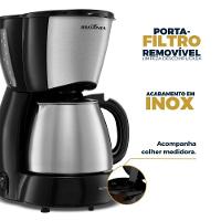 Cafeteira Britânia 32 Cafezinhos 1,2L BCF32B Jarra em Inox - 5