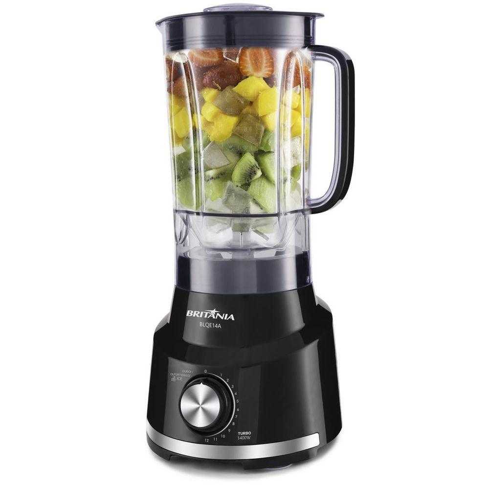 Liquidificador Britânia 1400W 3,2L 12 Velocidades BLQE14A - 8