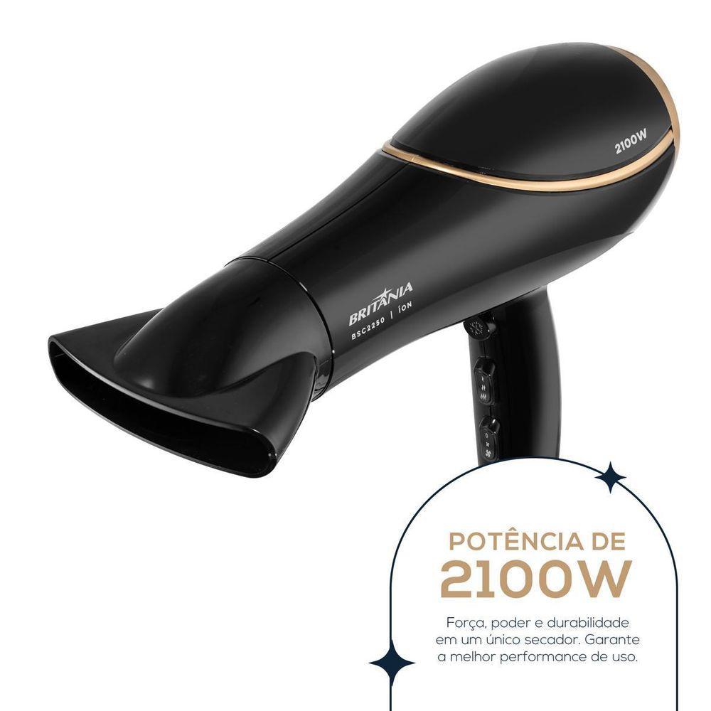 Secador de Cabelos Britânia Bivolt 2100W BSC2250 - 2