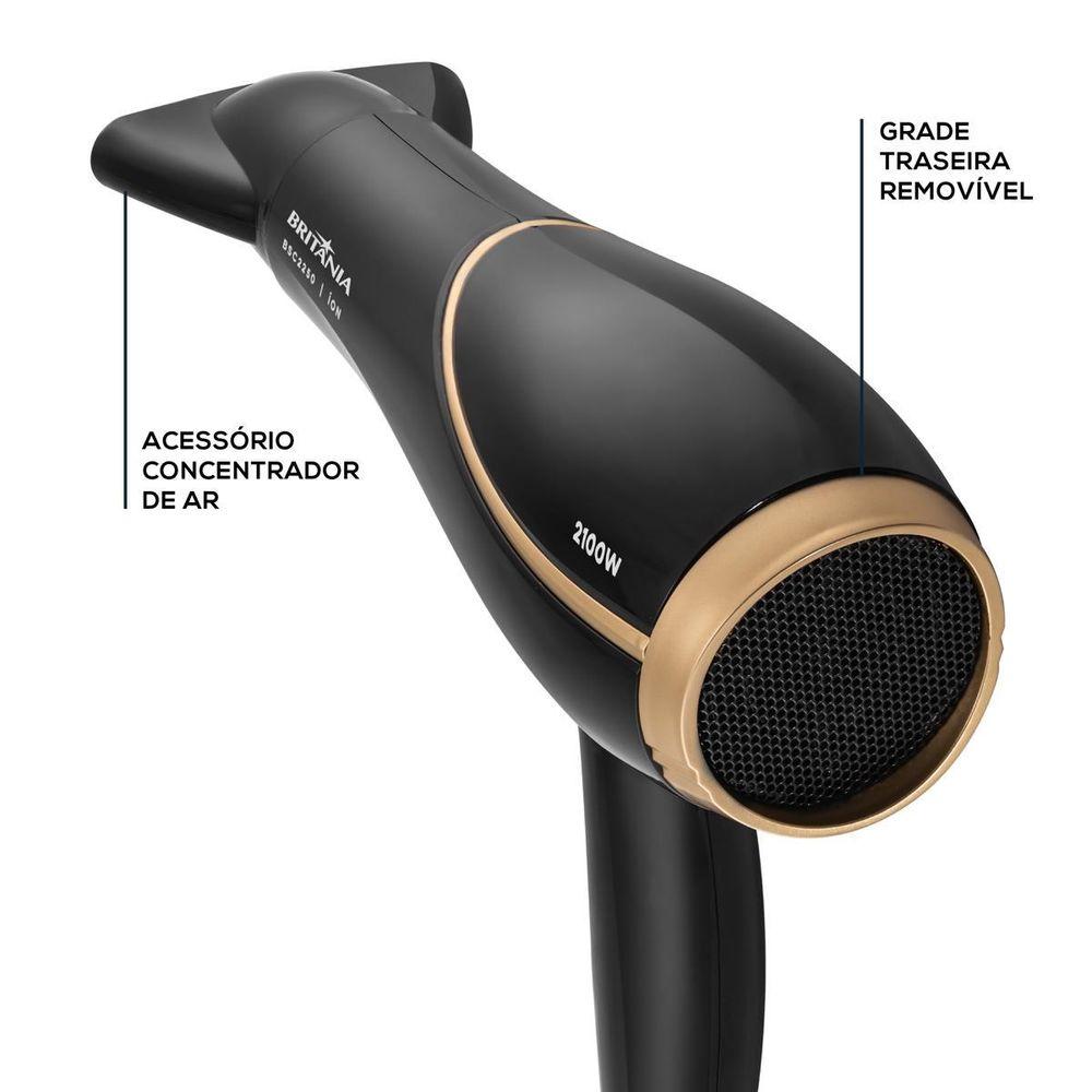 Secador de Cabelos Britânia Bivolt 2100W BSC2250 - 5