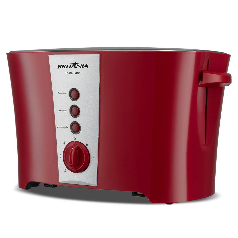 Torradeira Britânia Tosta Pane 3 em 1 Inox 7 Níveis 850W - 2