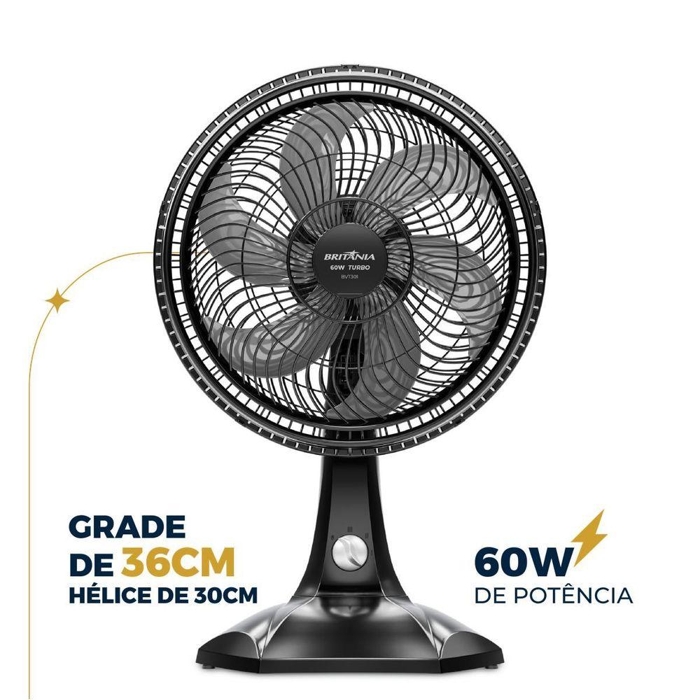 Ventilador 2 em 1 Britânia Tecnologia Maxx Force 60W BVT301 - 4