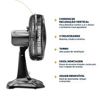 Ventilador 2 em 1 Britânia Tecnologia Maxx Force 60W BVT301 - 5