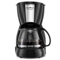 Cafeteira Britânia CP15 Vidro Preto com Inox - 1