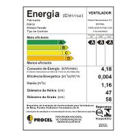 Ventilador Britânia 2 em 1 Tecnologia Maxx Force 176W BVT500 - 8
