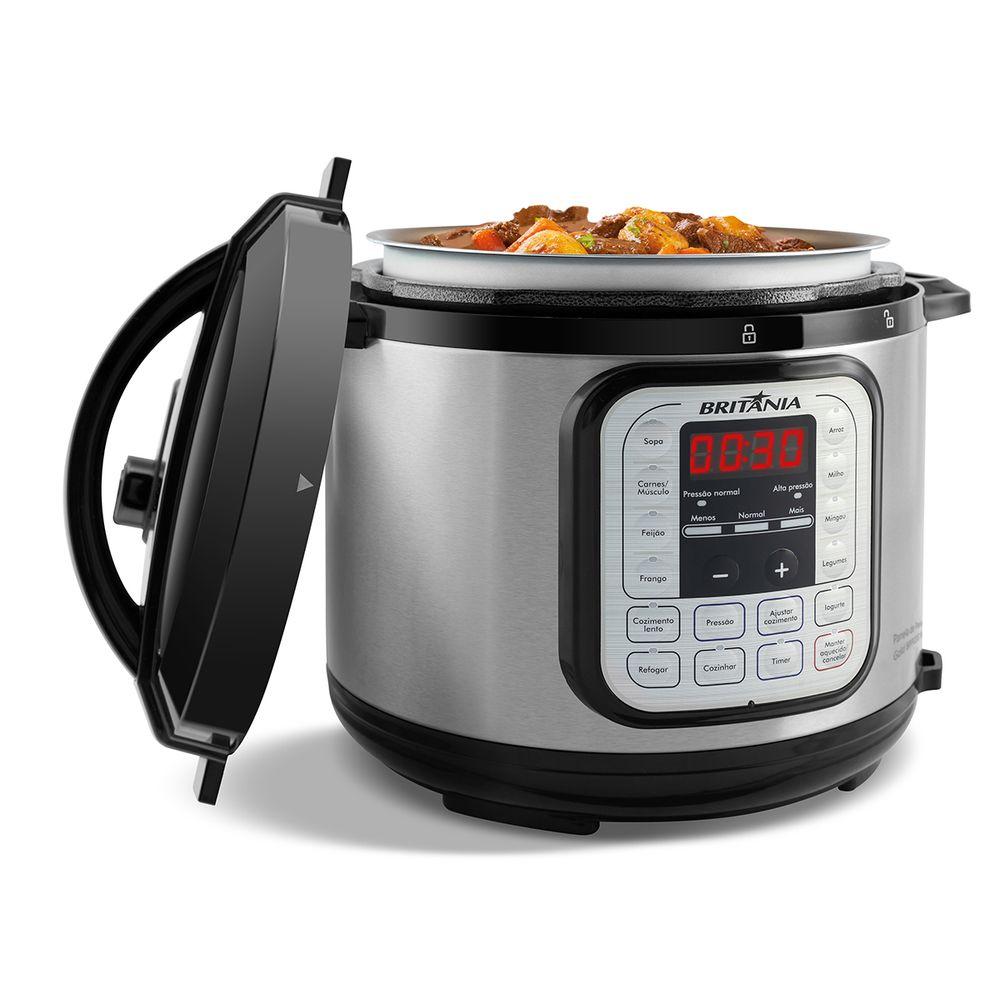 Panela de Pressão Britânia BPP02G Gold 5L 900W - 3