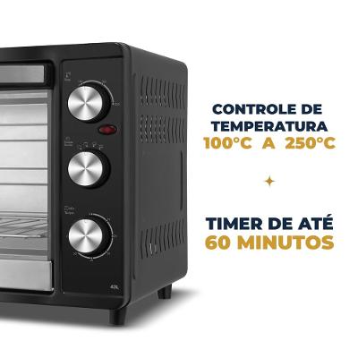 Forno Elétrico 43L Britânia BFE43 Dupla Resistência
