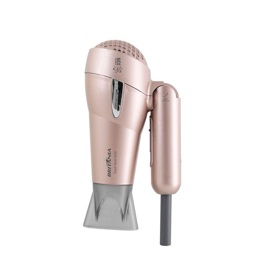Kit Britânia Travel Rose Gold  - Secador + Prancha - 7