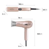 Kit Britânia Travel Rose Gold  - Secador + Prancha - 6