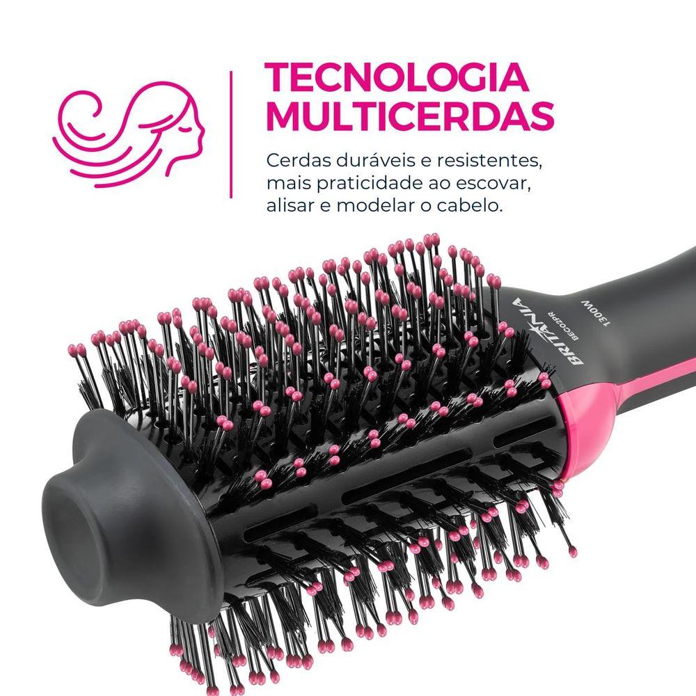 Escova Secadora Britânia 4 em 1 1300W Bivolt BEC02PR - 3