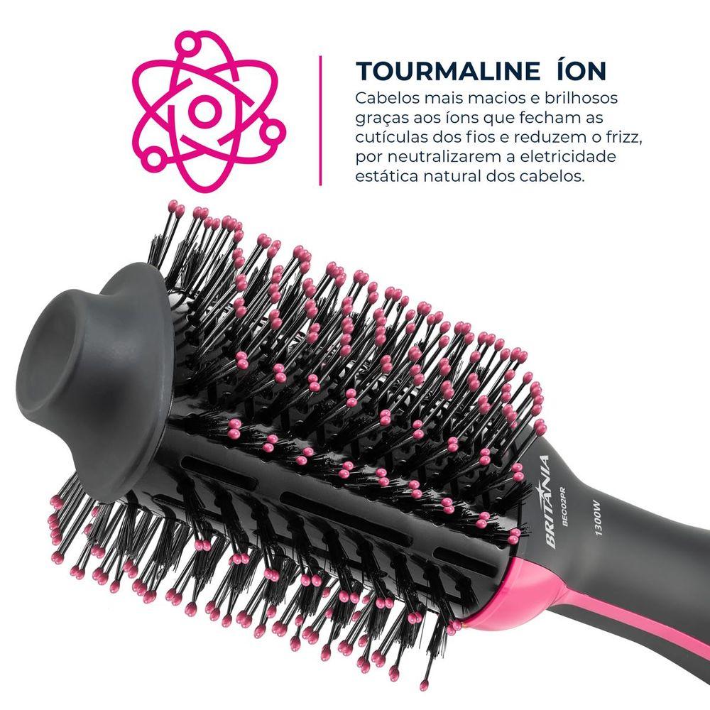 Escova Secadora Britânia 4 em 1 1300W Bivolt BEC02PR - 4