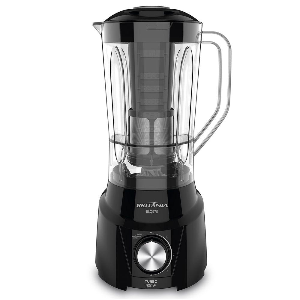 Liquidificador Britânia BLQ970P Turbo 900W - 1