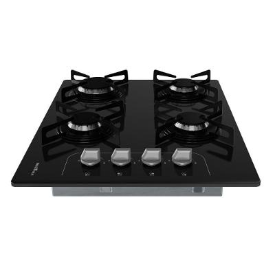 Cooktop a Gás Britânia 4 Queimadores Vidro 8mm BCT4P Bivolt