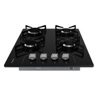 Cooktop a Gás Britânia 4 Queimadores Vidro 8mm BCT4P Bivolt - 1