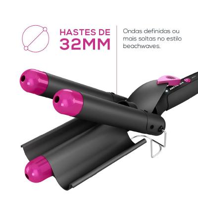 Modelador Triondas Britânia 32mm Tourmaline 230ºC BECE17