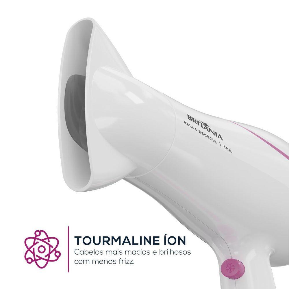 Secador de Cabelos Britânia 2100W Bivolt BELLA BSCE21A - 4