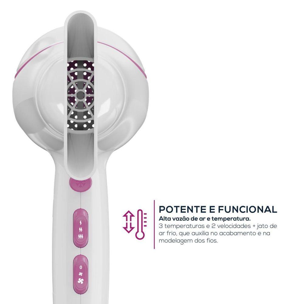 Secador de Cabelos Britânia 2100W Bivolt BELLA BSCE21A - 5
