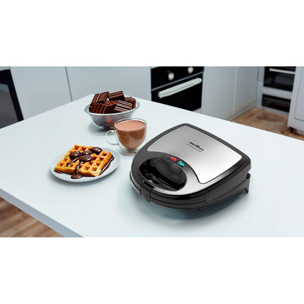 Grill e Sanduicheira Britânia BGR30 3 Chapas 750W - 6