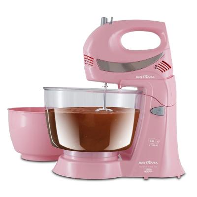 Batedeira Britânia Diamante Cristal Duo Rosa 550W