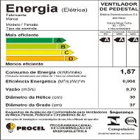 Ventilador de Coluna Britânia Mega Turbo 30 Six 75W - 6