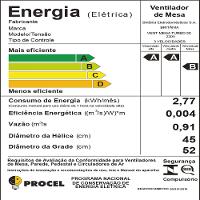 Ventilador Britânia Mega Turbo 50 Six 126W - 4