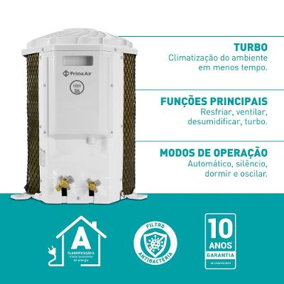 Ar-Condicionado Prime Air Inverter 9000BTUs Frio 9FC