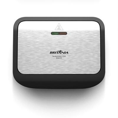 Sanduicheira e Grill Britânia  Antiaderente 750W BGR25A