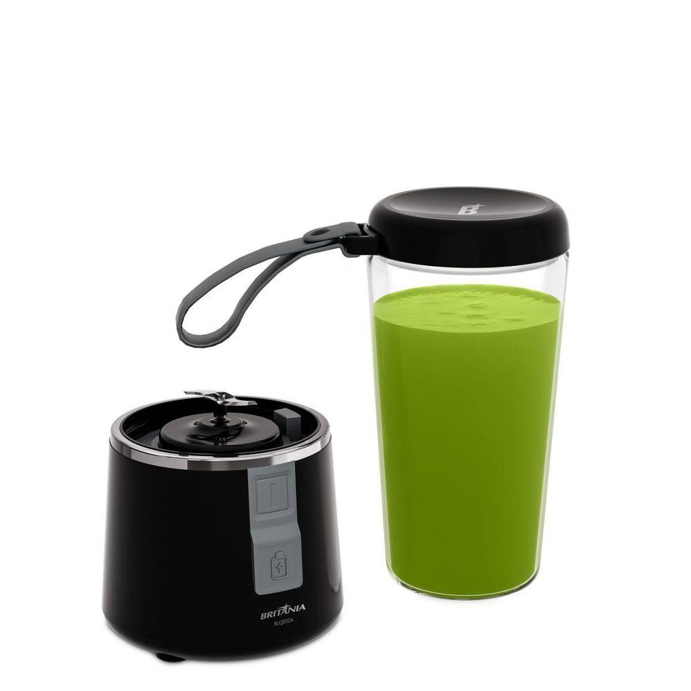 Liquidificador Portátil Britânia 300ml 50W USB BLQE02A - 6