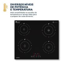 Cooktop 4 Bocas de Indução Britânia BCTE40A - 2