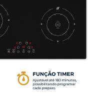 Cooktop 4 Bocas de Indução Britânia BCTE40A - 3