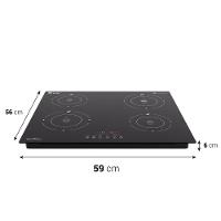 Cooktop 4 Bocas de Indução Britânia BCTE40A - 5