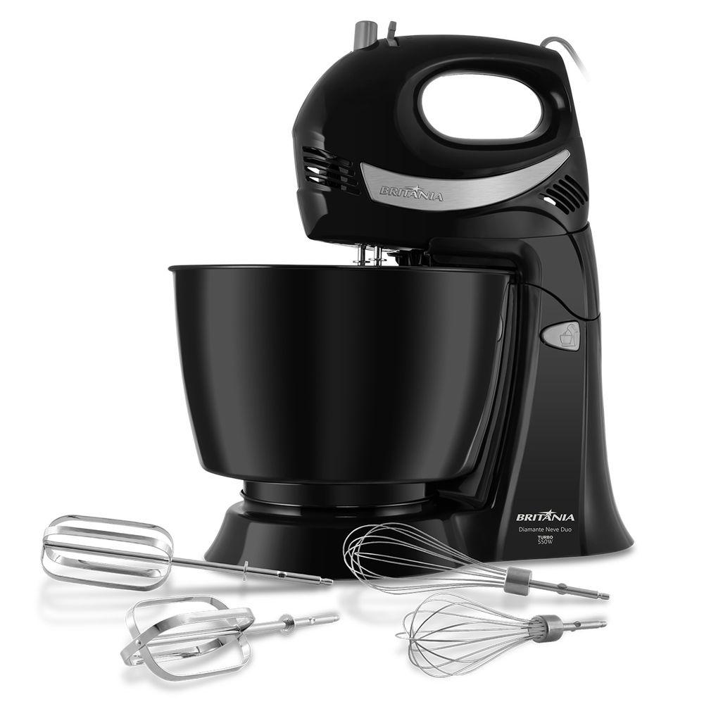 Batedeira Britânia Diamante Neve Turbo Duo 4,3L 550W - 3