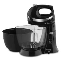 Batedeira Britânia Diamante Cristal Maxx Tigelas 400W Preta - 1