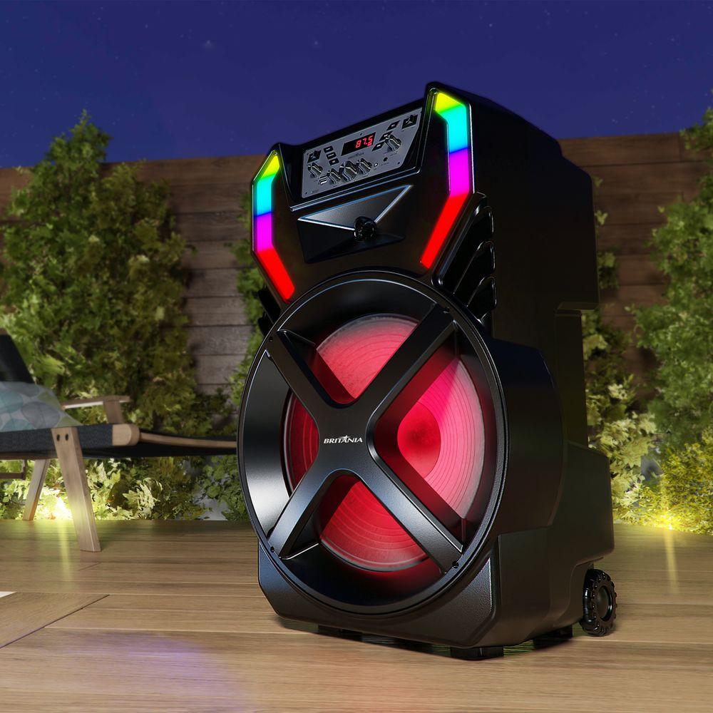 Caixa de Som Amplificada Britânia BCX12100 Woofer 12” 700W - 6