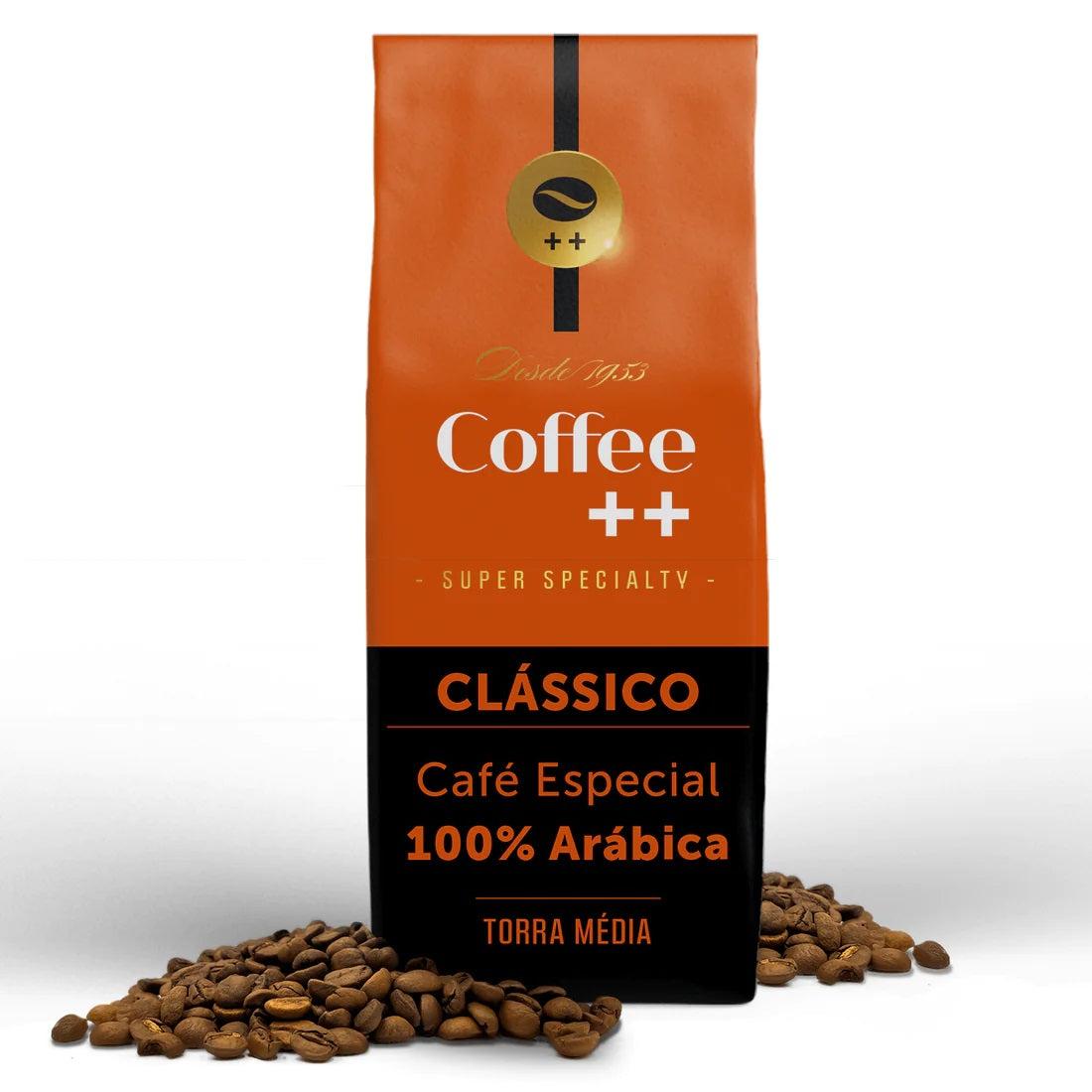Café Especial em Grãos Coffee Mais  Clássico - 100% Arábica - Torra Média - 250g - 1