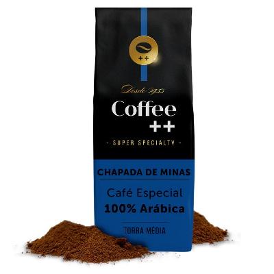 Café Especial Torrado e Moído Coffee Mais Chapada de Minas - 100% Arábica - Torra Média - 250g