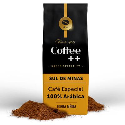 Café Especial Torrado e Moído Mantiqueira de Minas Coffee Mais - 100% Arábica - Torra Média - 250g