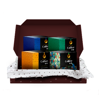 Kit 40 Sachês Café Especial em Drip Coffee Mais - Chapada, Sul de Minas, Cerrado e Arara