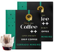 Kit 20 Sachês Café Especial em Drip Cerrado Mineiro Coffee Mais - 1